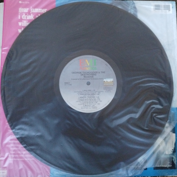 George Thorogood "Maverick" Vintage Vinyl Record - Picture 3 of 5